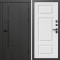 Входная дверь Termo-Door Урбан Блэк - Лион Белый софт