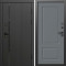 Входная дверь Termo-Door Урбан Блэк - Марсель Grey софт