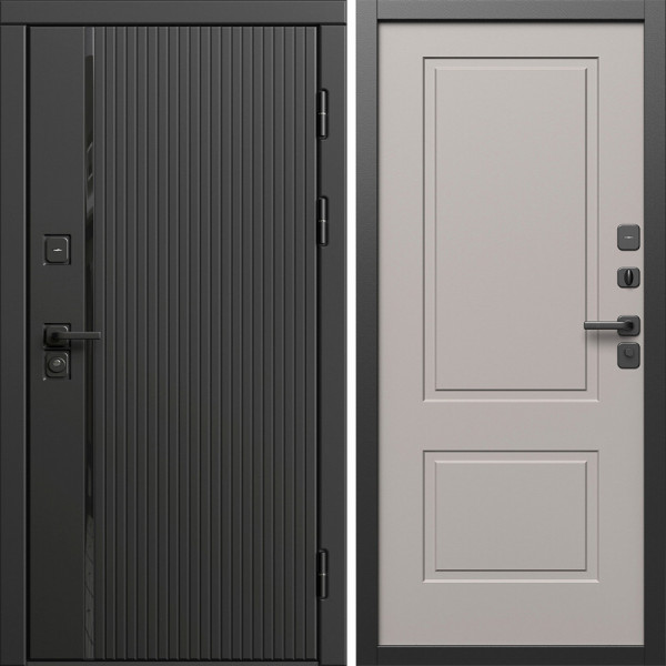 Входная дверь Termo-Door Урбан Блэк - Нео Классика Капучино