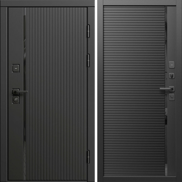Входная дверь Termo-Door Урбан Блэк - Порте black