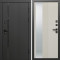 Входная дверь Termo-Door Урбан Блэк - Зеркало Люмис Соновая Кость