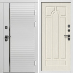 Входная дверь Termo-Door Вайт Лайн - Арка лиственница