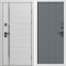 Входная дверь Termo-Door Вайт Лайн - Флэт Grey софт