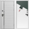 Входная дверь Termo-Door Вайт Лайн - Гладкая Панель Под Покраску (грунт)