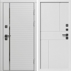 Входная дверь Termo-Door Вайт Лайн - Горизонт белый