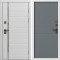 Входная дверь Termo-Door Вайт Лайн - Горизонт Grey софт