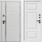 Входная дверь Termo-Door Вайт Лайн - Лион Белый софт