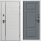 Входная дверь Termo-Door Вайт Лайн - Лион Grey софт
