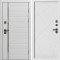 Входная дверь Termo-Door Вайт Лайн - Лучи белый