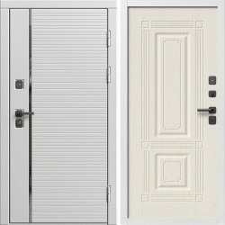 Входная дверь Termo-Door Вайт Лайн - Мадрид Лиственница