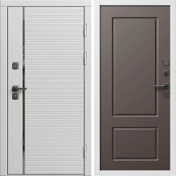 Входная дверь Termo-Door Вайт Лайн - Марсель Шоколад