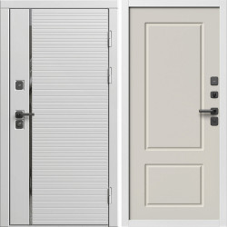 Входная дверь Termo-Door Вайт Лайн - Марсель Слоновая кость