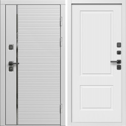 Входная дверь Termo-Door Вайт Лайн - Нео Классика Белый Софт