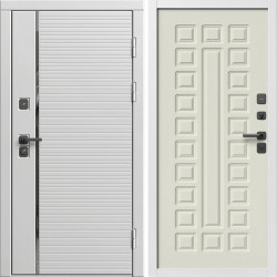 Входная дверь Termo-Door Вайт Лайн - Престиж бежевый матовый