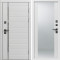 Входная дверь Termo-Door Вайт Лайн - Зеркало белый софт