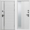 Входная дверь Termo-Door Вайт Лайн - Зеркало Люмис Белый Софт