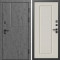 Входная дверь Termo-Door Вертикаль Бетон Темный - Гранд Слоновая кость