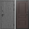 Входная дверь Termo-Door Вертикаль Бетон Темный - Классика венге