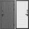 Входная дверь Termo-Door Вертикаль Бетон Темный - Нео Классика Белый Софт