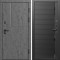 Входная дверь Termo-Door Вертикаль Бетон Темный - Порте black