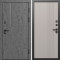 Входная дверь Termo-Door Вертикаль Бетон Темный - Страйп Капучино