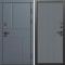Входная дверь Termo-Door Вертикаль Грей - Флэт Grey софт