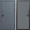 Входная дверь Termo-Door Вертикаль Грей - Горизонт Grey софт