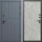 Входная дверь Termo-Door Вертикаль Грей - Лучи бетон светлый