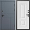 Входная дверь Termo-Door Вертикаль Грей - Мадрид Белый софт