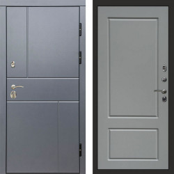 Входная дверь Termo-Door Вертикаль Grey - Марсель Grey софт