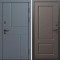 Входная дверь Termo-Door Вертикаль Грей - Марсель Шоколад