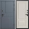 Входная дверь Termo-Door Вертикаль Грей - Марсель Слоновая кость
