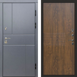 Входная дверь Termo-Door Вертикаль Grey - Мастино Дуб