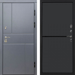 Входная дверь Termo-Door Вертикаль Grey - Нео Графит