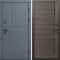 Входная дверь Termo-Door Вертикаль Грей - Порте Шоколад