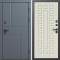 Входная дверь Termo-Door Вертикаль Грей - Престиж бежевый матовый
