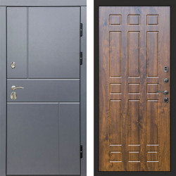 Входная дверь Termo-Door Вертикаль Grey - Спарта дуб