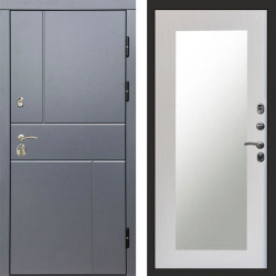 Входная дверь Termo-Door Вертикаль Grey - Зеркало Триумф лиственница
