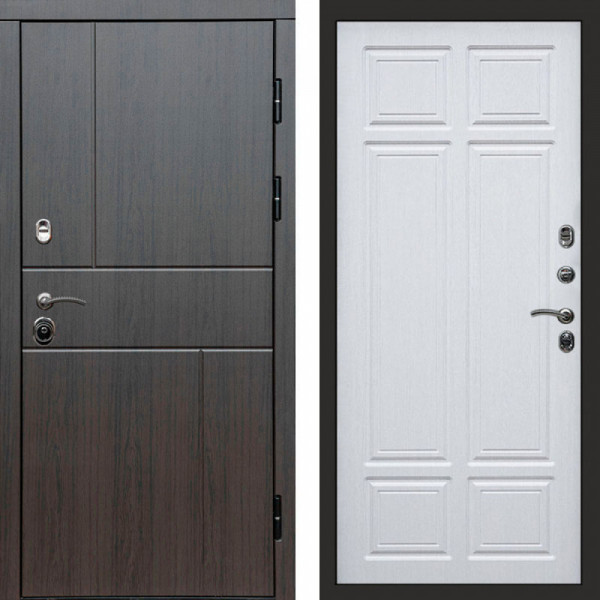 Входная дверь Termo-Door Вертикаль Венге - Без серии Лиственница премиум