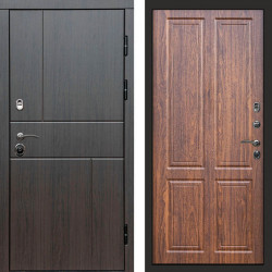 Входная дверь Termo-Door Вертикаль Венге - Без серии Орех стандарт