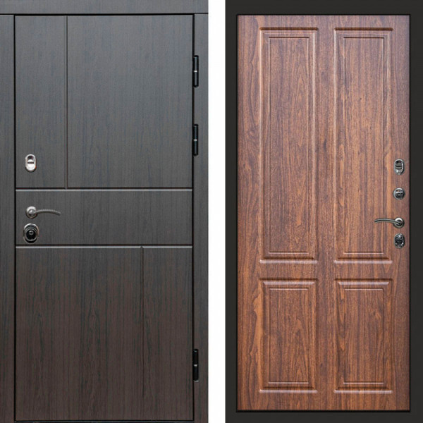 Входная дверь Termo-Door Вертикаль Венге - Без серии Орех стандарт