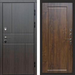 Входная дверь Termo-Door Вертикаль Венге - Гранд Дуб