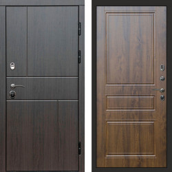 Входная дверь Termo-Door Вертикаль Венге - Классика дуб