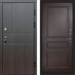 Входная дверь Termo-Door Вертикаль Венге - Классика венге