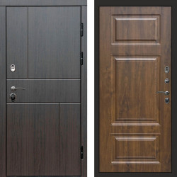 Входная дверь Termo-Door Вертикаль Венге - Лион Дуб