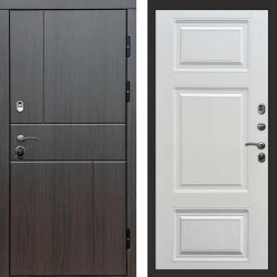 Входная дверь Termo-Door Вертикаль Венге - Лион Лиственница