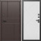 Входная дверь Termo-Door Вертикаль Венге - Лучи белый