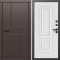 Входная дверь Termo-Door Вертикаль Венге - Мадрид Белый софт