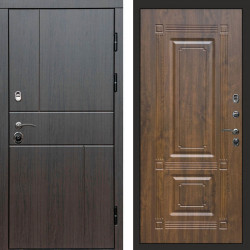 Входная дверь Termo-Door Вертикаль Венге - Мадрид Дуб