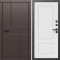 Входная дверь Termo-Door Вертикаль Венге - Марсель Белый софт